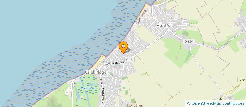 localisation de l'entreprise SCI J.F.D.T.  CRIEL-SUR-MER