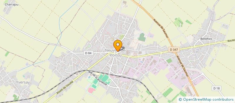 localisation de l'entreprise SCI J.F.G.  NEUVILLE-DE-POITOU