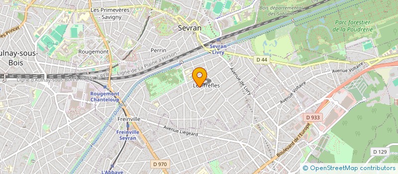 localisation de l'entreprise SCI J-F IMMO à SEVRAN