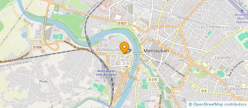 localisation de l'entreprise SCI J&F IMMO  MONTAUBAN