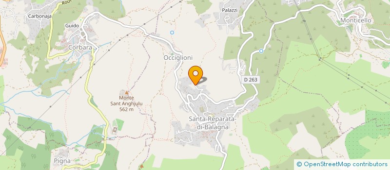 localisation de l'entreprise SCI J.F.K. à SANTA-REPARATA-DI-BALAGNA