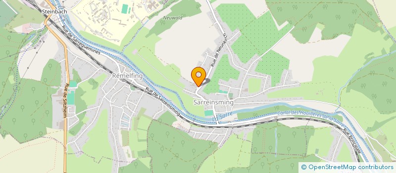 localisation de l'entreprise SCI J.F.K.  SARREINSMING