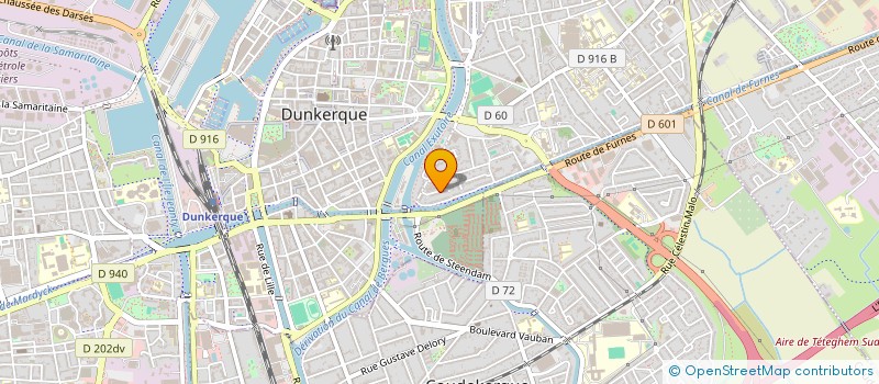 localisation de l'entreprise SCI J.F.M à DUNKERQUE