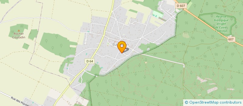 localisation de l'entreprise SCI J F MILLET  BARBIZON