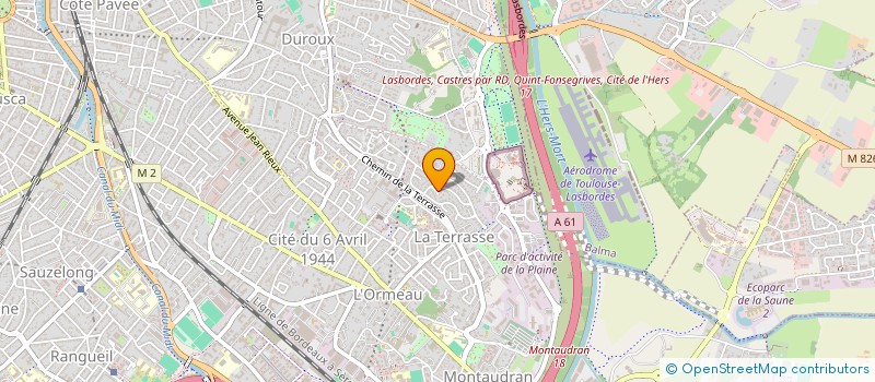 localisation de l'entreprise SCI J.F.R à TOULOUSE