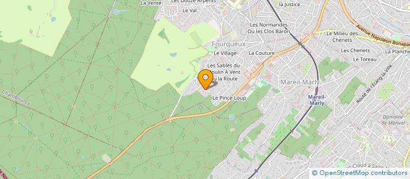 localisation de l'entreprise SCI J FLEX  SAINT-GERMAIN-EN-LAYE