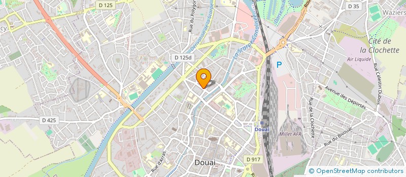 localisation de l'entreprise SCI J.G.C à DOUAI
