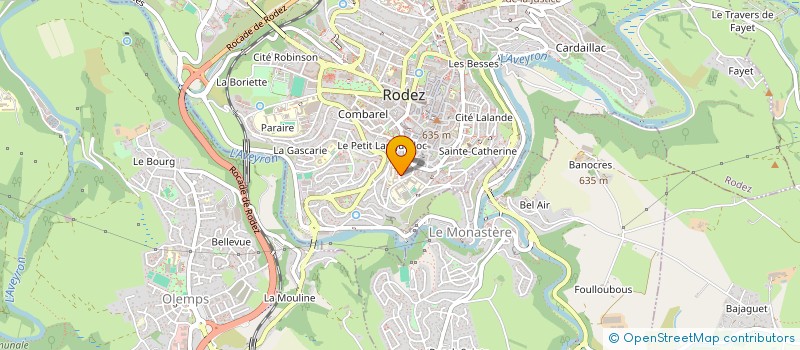 localisation de l'entreprise SCI J.G.P.A. à RODEZ
