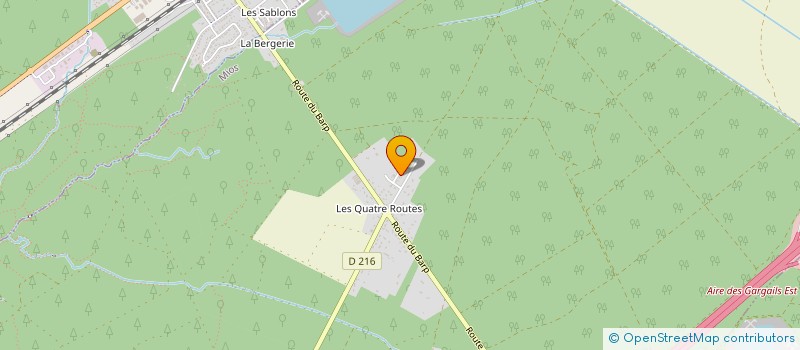 localisation de l'entreprise SCI J.H.A  MIOS