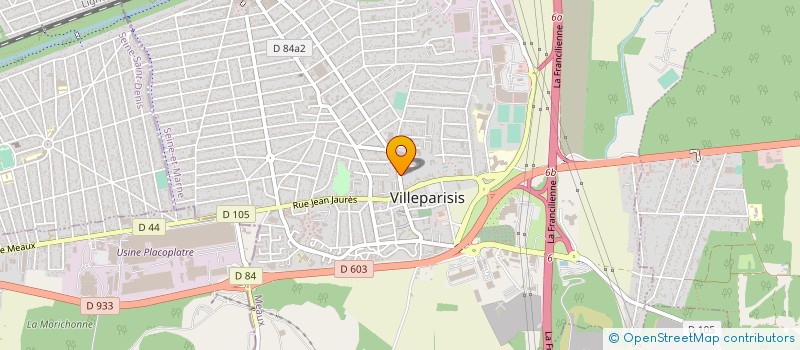 localisation de l'entreprise SCI J.H.S  VILLEPARISIS