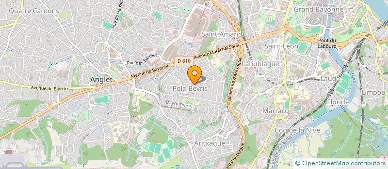 localisation de l'entreprise SCI J.I.M à BAYONNE