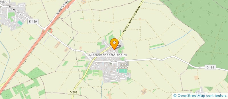 localisation de l'entreprise SCI J IMMO  NIEDERSCHAEFFOLSHEIM
