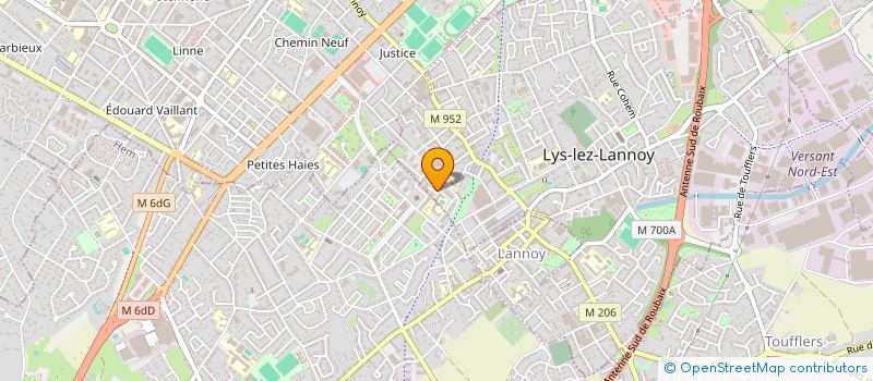 localisation de l'entreprise SCI J.IMMO  LYS-LEZ-LANNOY