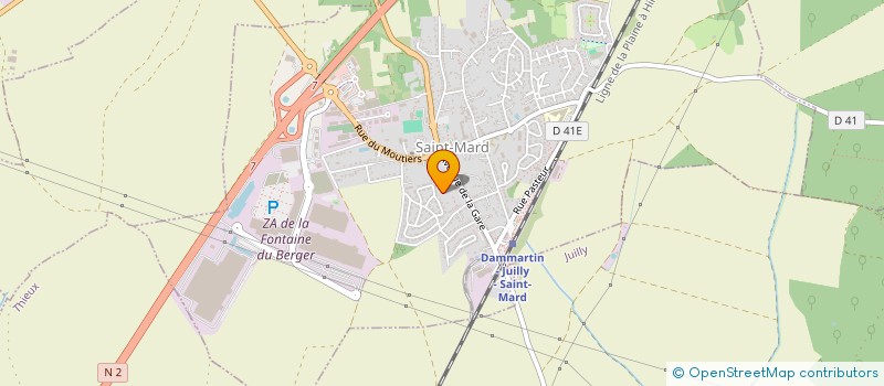 localisation de l'entreprise SCI J&J  SAINT-MARD