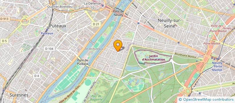 localisation de l'entreprise SCI J.J à NEUILLY-SUR-SEINE