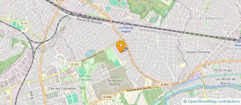 localisation de l'entreprise SCI J.J.M.C. à NEUILLY-SUR-MARNE