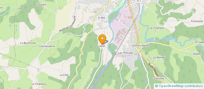 localisation de l'entreprise SCI J.J.P. à COURPIERE
