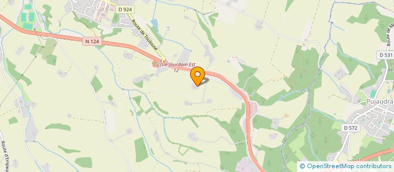 localisation de l'entreprise SCI J J RIEU  L'ISLE-JOURDAIN