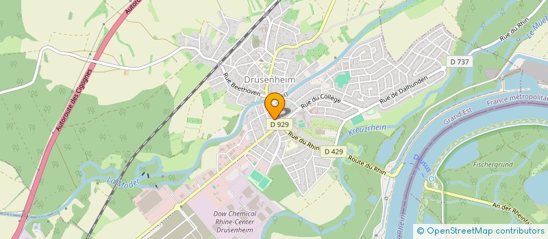 localisation de l'entreprise SCI J&K DENYS  DRUSENHEIM