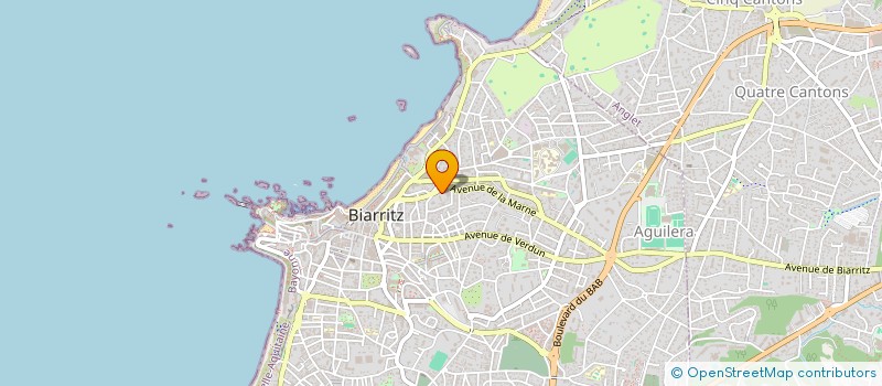 localisation de l'entreprise SCI J.L à BIARRITZ