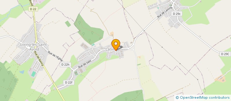 localisation de l'entreprise SCI J.L  VAHL-EBERSING