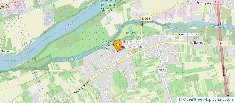 localisation de l'entreprise SCI J&L  SAINT-HILAIRE-SAINT-MESMIN