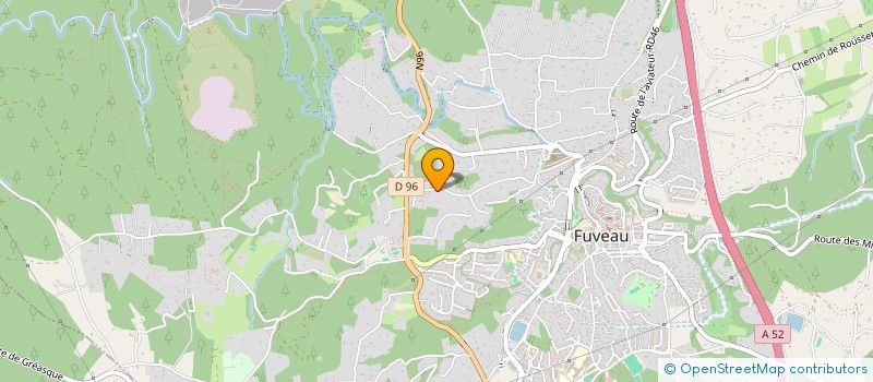 localisation de l'entreprise SCI J L A  FUVEAU