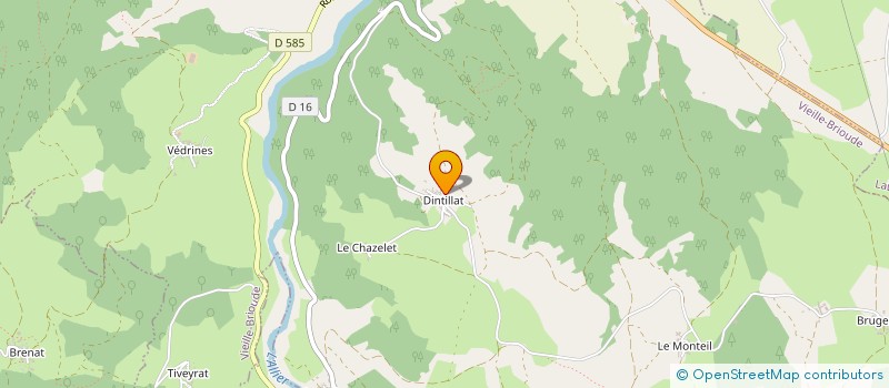 localisation de l'entreprise SCI J.L APCHER  SAINT-JUST-PRES-BRIOUDE