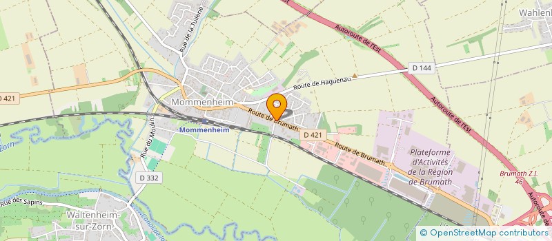 localisation de l'entreprise SCI J L C  MOMMENHEIM