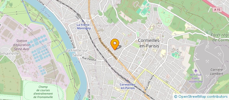 localisation de l'entreprise SCI J.L. DU VAL D OR  CORMEILLES-EN-PARISIS