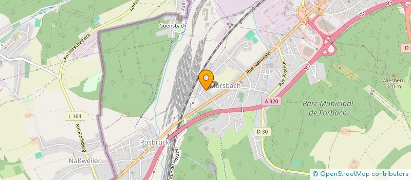 localisation de l'entreprise SCI J.L. DURIGON à MORSBACH
