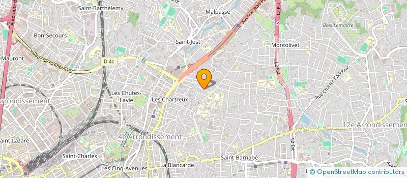 localisation de l'entreprise SCI J L H à MARSEILLE