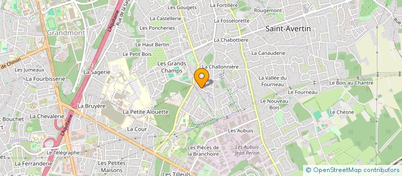 localisation de l'entreprise SCI J L I  SAINT-AVERTIN