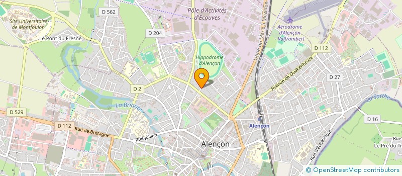localisation de l'entreprise SCI J.L. IMMO à ALENCON