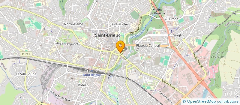 localisation de l'entreprise SCI J.L.K à SAINT-BRIEUC