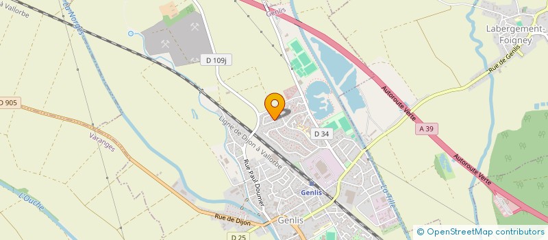 localisation de l'entreprise SCI J.L LIBERTE à GENLIS