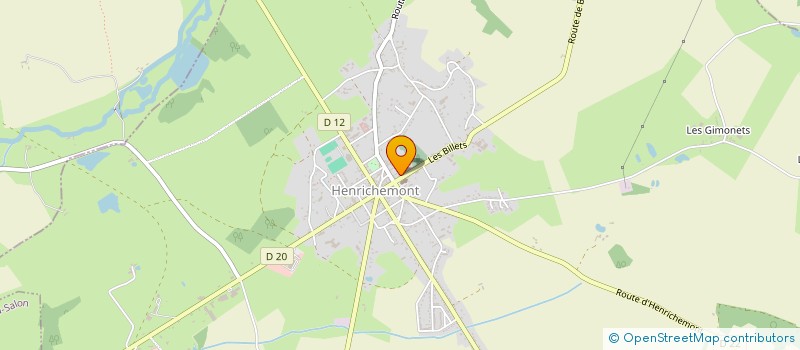 localisation de l'entreprise SCI J.L.M.  HENRICHEMONT