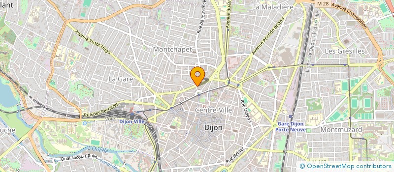 localisation de l'entreprise SCI J L N à DIJON