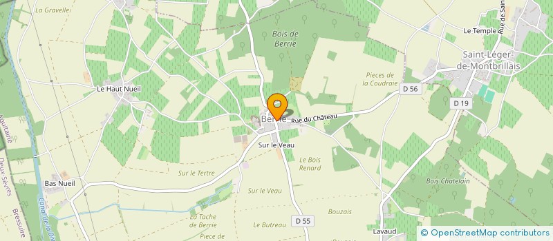 localisation de l'entreprise SCI J.L.N. NAVEAU  BERRIE