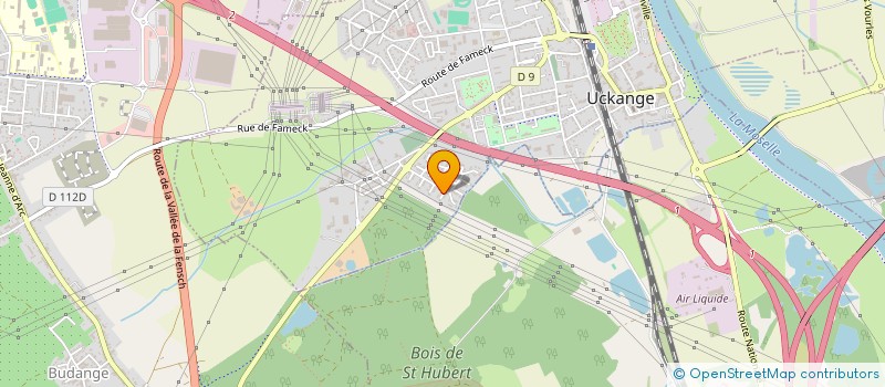 localisation de l'entreprise SCI J.L.P  UCKANGE