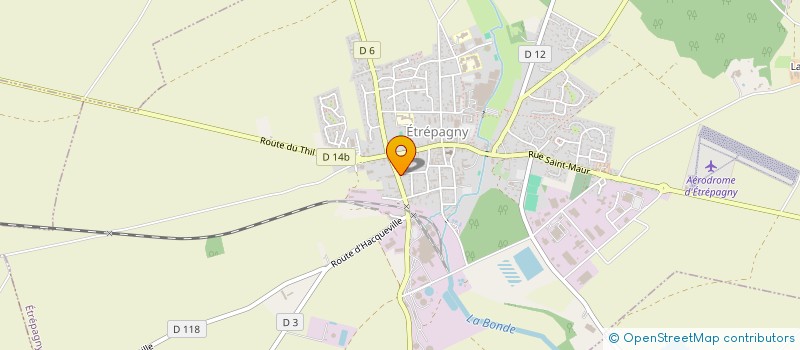 localisation de l'entreprise SCI J&L REAL ESTATE  ETREPAGNY