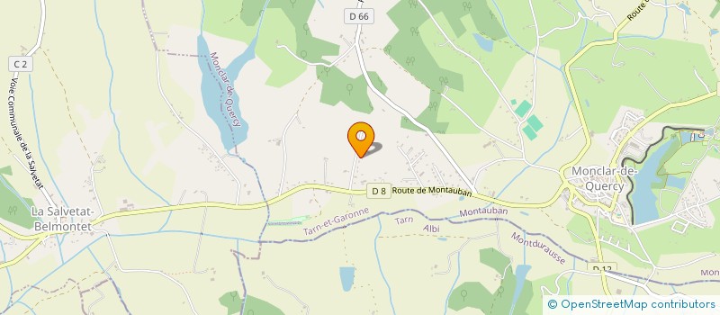 localisation de l'entreprise SCI J L S  MONTAUBAN