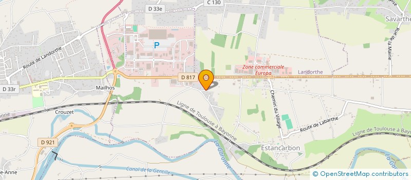 localisation de l'entreprise SCI J.L.S.B.  ESTANCARBON