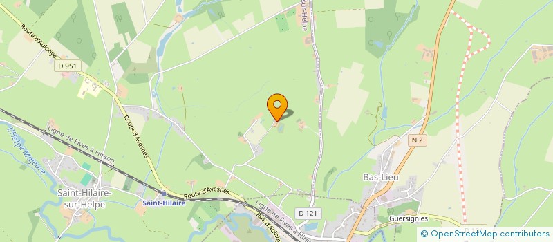 localisation de l'entreprise SCI J L V S  AVESNELLES