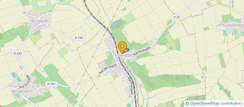 localisation de l'entreprise SCI J-LOC  GRASSENDORF