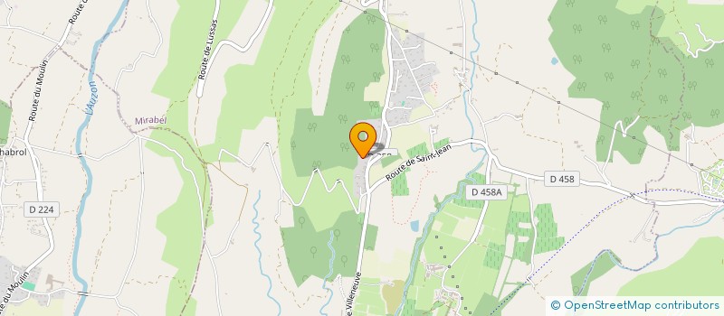 localisation de l'entreprise SCI J'LOUE  MIRABEL