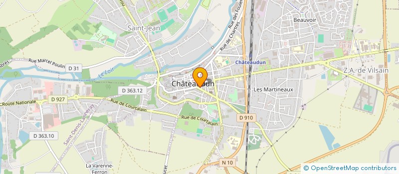 localisation de l'entreprise SCI J.M. à CHATEAUDUN