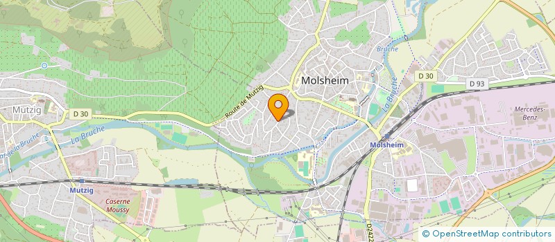 localisation de l'entreprise SCI J.M  MOLSHEIM