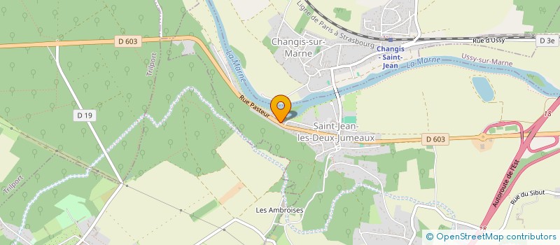 localisation de l'entreprise SCI J.M.  SAINT-JEAN-LES-DEUX-JUMEAUX