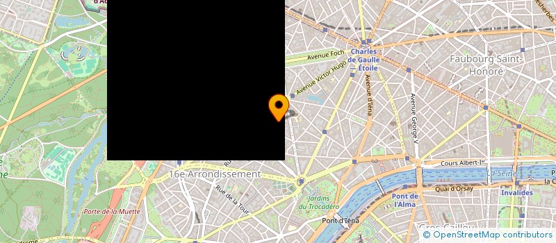 localisation de l'entreprise SCI J M A  PARIS